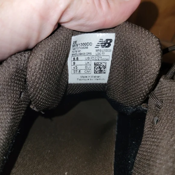 New balance horween leather explorer sneakers trail Mens Size 9.5 - Picture 7 of 13